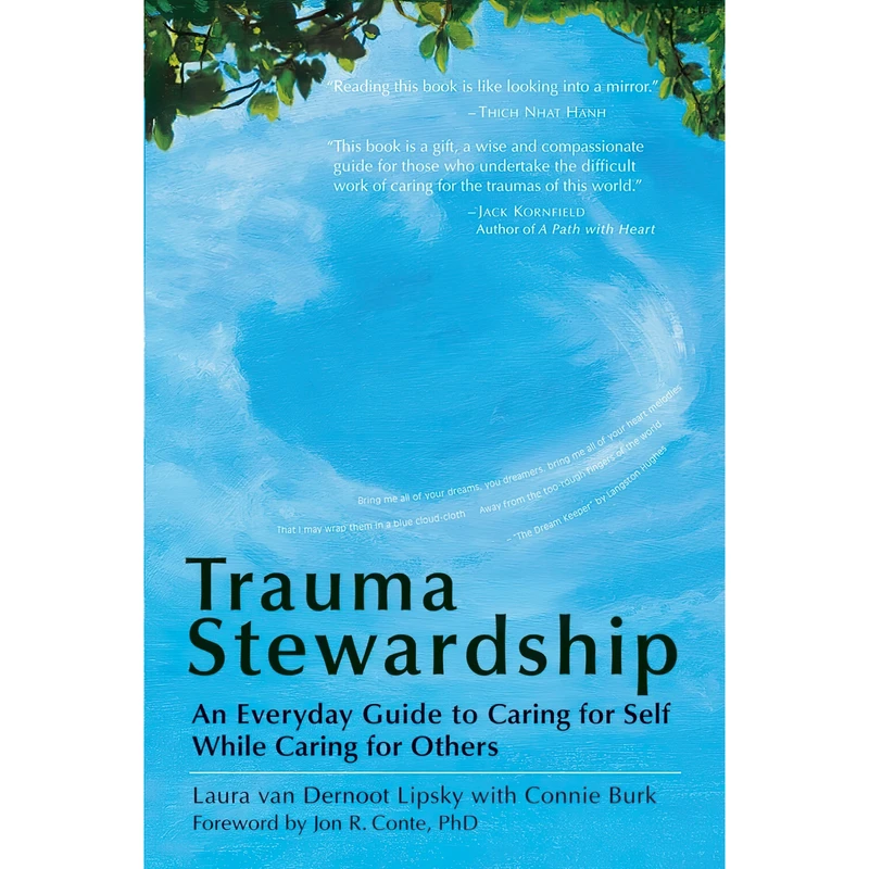 کتاب Trauma Stewardship اثر Laura van Dernoot Lipsky and Connie Burk انتشارات Berrett-Koehler Publishers