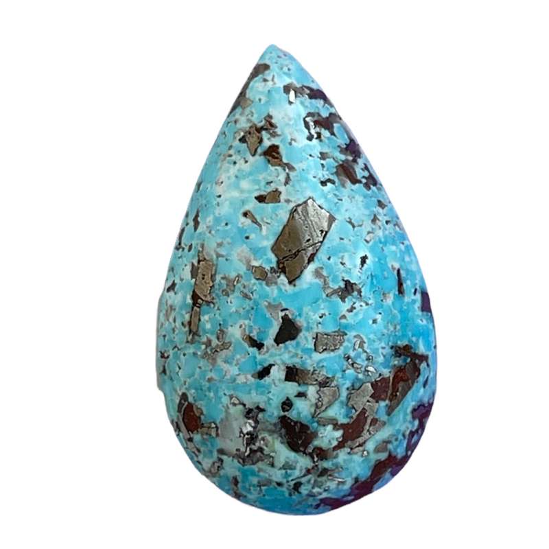 سنگ فیروزه مدل پیریت دار 2222