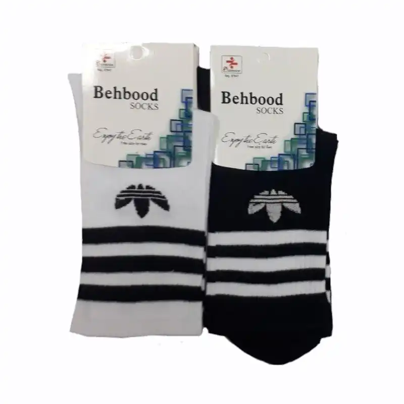 جوراب ورزشی مردانه  مدل A1 بسته 2 عددی