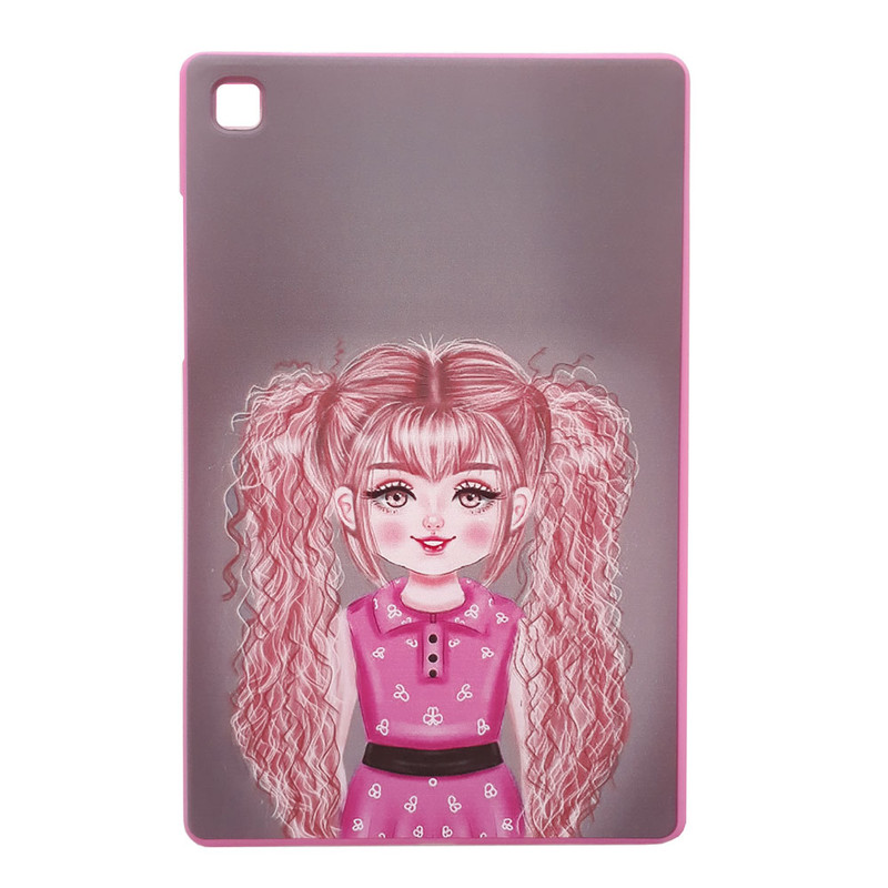 کاور طرح Girl کد TB096 مناسب برای تبلت سامسونگ Galaxy Tab A7 Lite SM-T225
