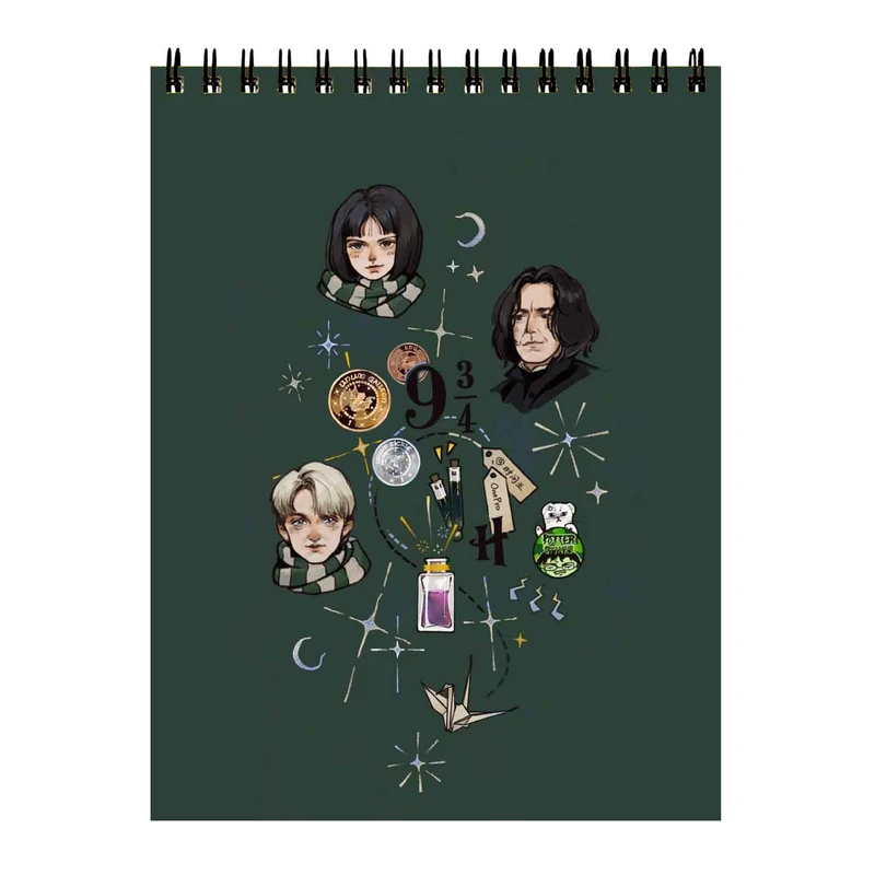 دفتر برنامه ریزی 50 برگ طرح هری پاتر کد 399