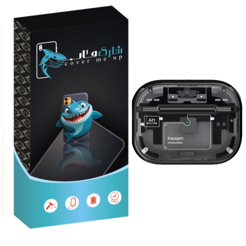 کاور شارک قاب مدل Ultra Hybrid Zero One مناسب برای کیس اپل ایرپاد Apple Airpod 3 کاور شارک قاب مدل Ultra Hybrid Zero One مناسب برای کیس اپل ایرپاد Apple Airpod 3