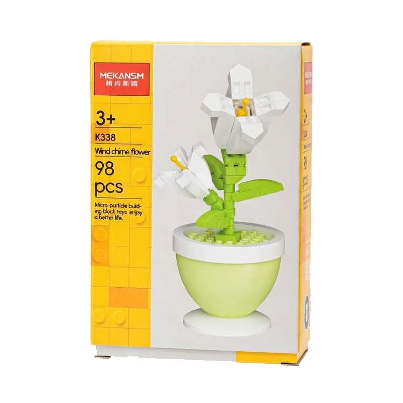 ساختنی 98 تکه مکانسم مدل گل ارکیده کد 338