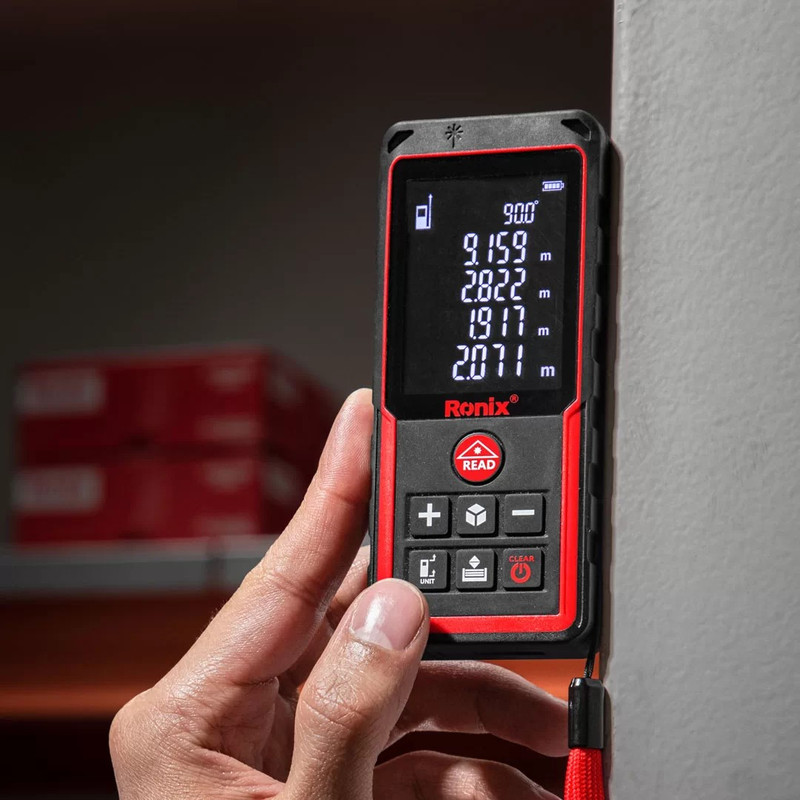 متر لیزری رونیکس مدل R͏H͏9͏3͏5͏3͏-100m برد 100 متر
