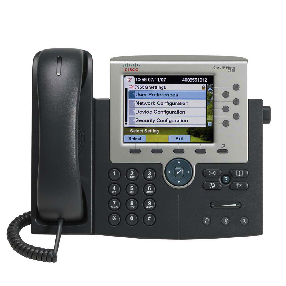 تلفن تحت شبکه سیسکو مدل CP-7965G RF