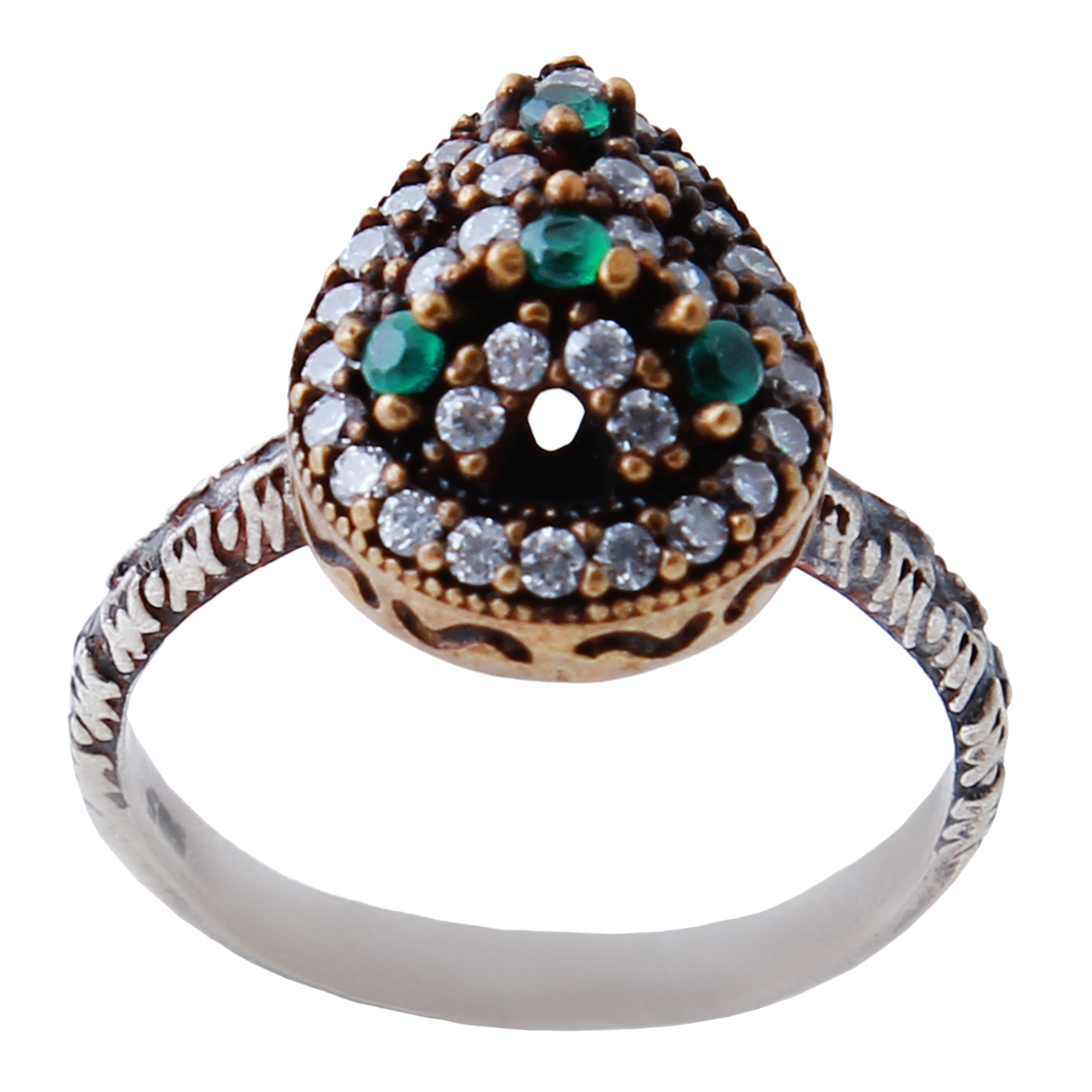    انگشتر نقره زنانه بازرگانی میلادی کد  AW_404