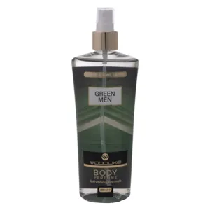 بادی اسپلش مردانه وودلایک مدل GREEN MAN حجم 250 میلی لیتر