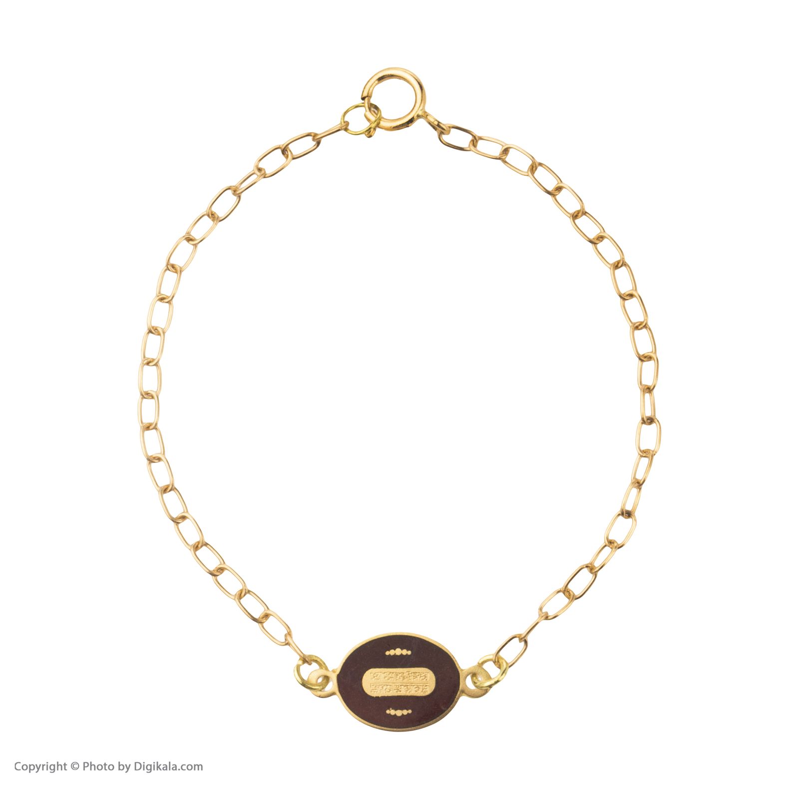 دستبند طلا 18 عیار دخترانه کانیار گالری کد DE1 -  - 2