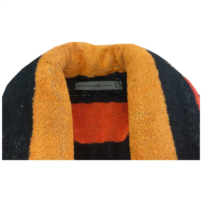 حوله پالتویی برق لامع مدل کاراییب غیر مخمل سایز 135