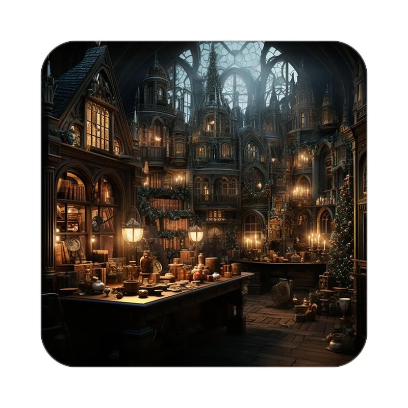 زیر لیوانی کاکتی طرح هری پاتر Harry Potter مدل mp42091