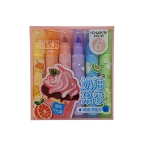 ماژیک علامت گذار کد 951 مجموعه 6 عددی