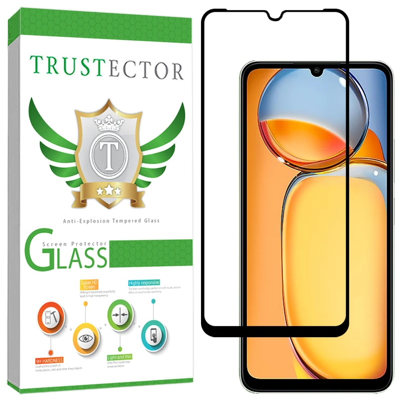محافظ صفحه نمایش تراستکتور مدل CRT20 مناسب برای گوشی موبایل شیائومی Redmi 14C 4G / Redmi 14C 5G / Redmi 14R / Poco C75 4G / Poco C75 5G / Redmi A4 / Redmi A3 Pro / Poco M7 5G / Poco C71 4G