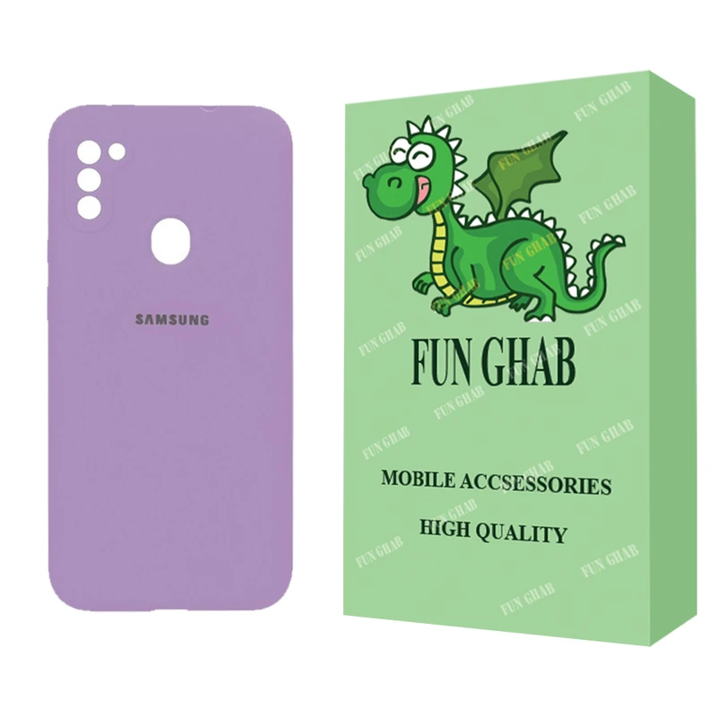کاور فان قاب مدل سیلیکونی مناسب برای گوشی موبایل سامسونگ Galaxy M11