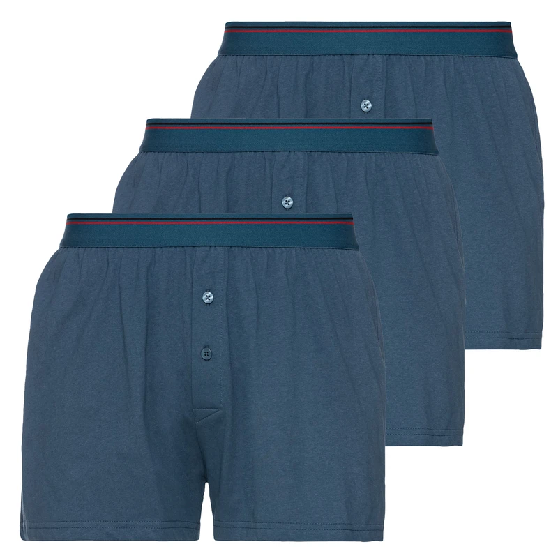 شورت مردانه لیورجی مدل باکسر لوزفیت کد 3DG-12310323 مجموعه سه عددی