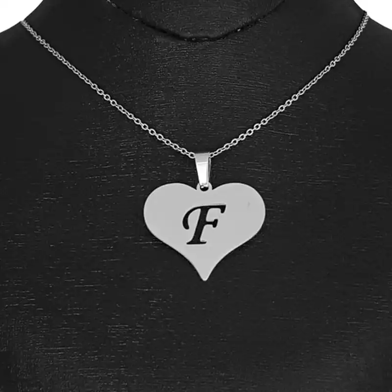 گردنبند مدل قلب کد F