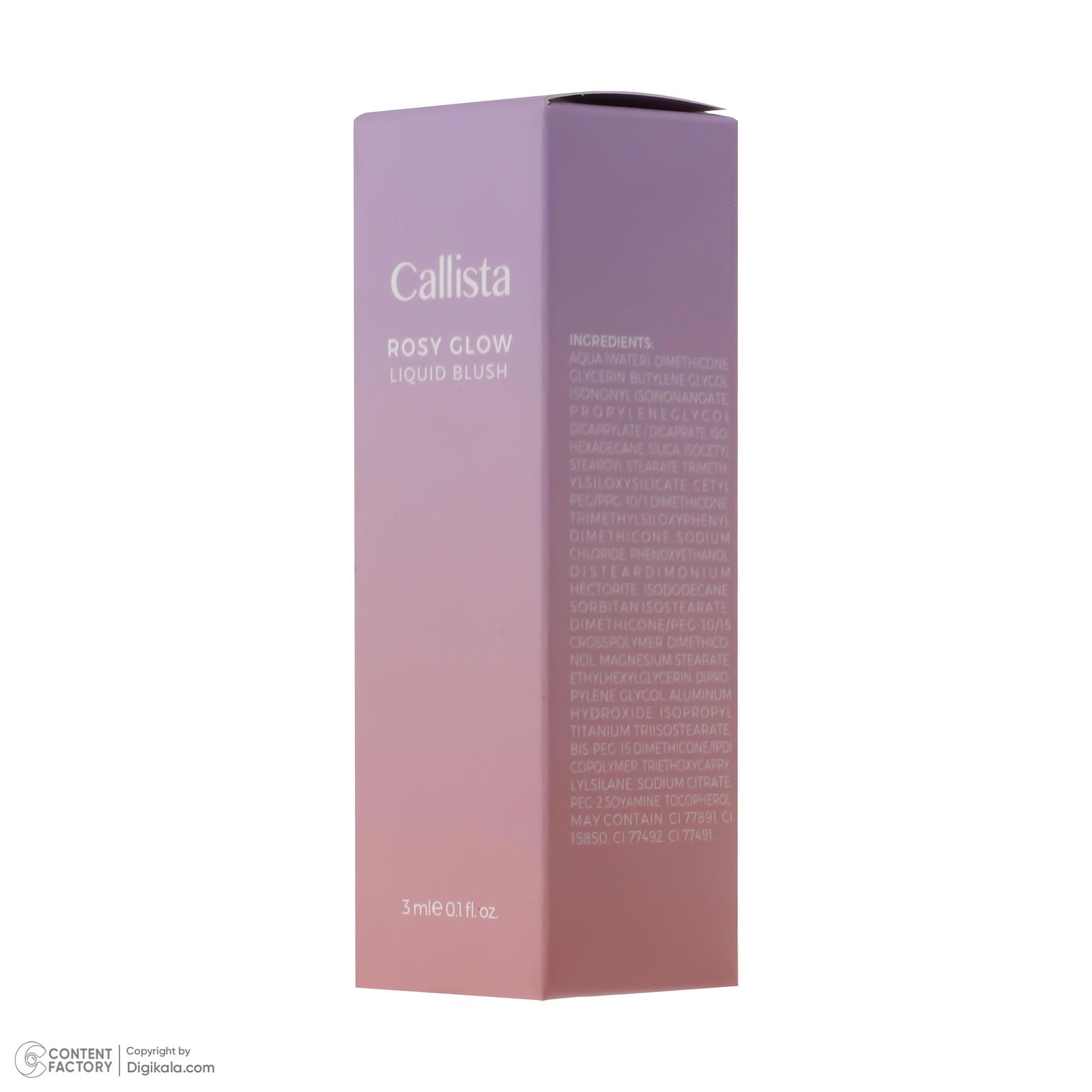 رژگونه مایع کالیستا مدل Rosy Glow شماره 20 -  - 5