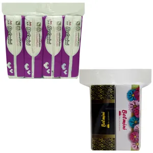 دستمال کاغذی بلمینی مدل خانواده کد B147 مجموعه 6 عددی