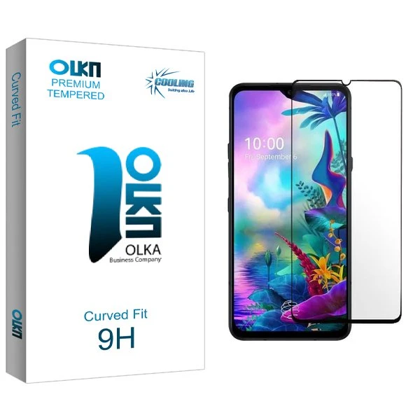 محافظ صفحه نمایش شیشه ای کولینگ مدل Olka مناسب برای گوشی موبایل ال جی V50s ThinQ 5G