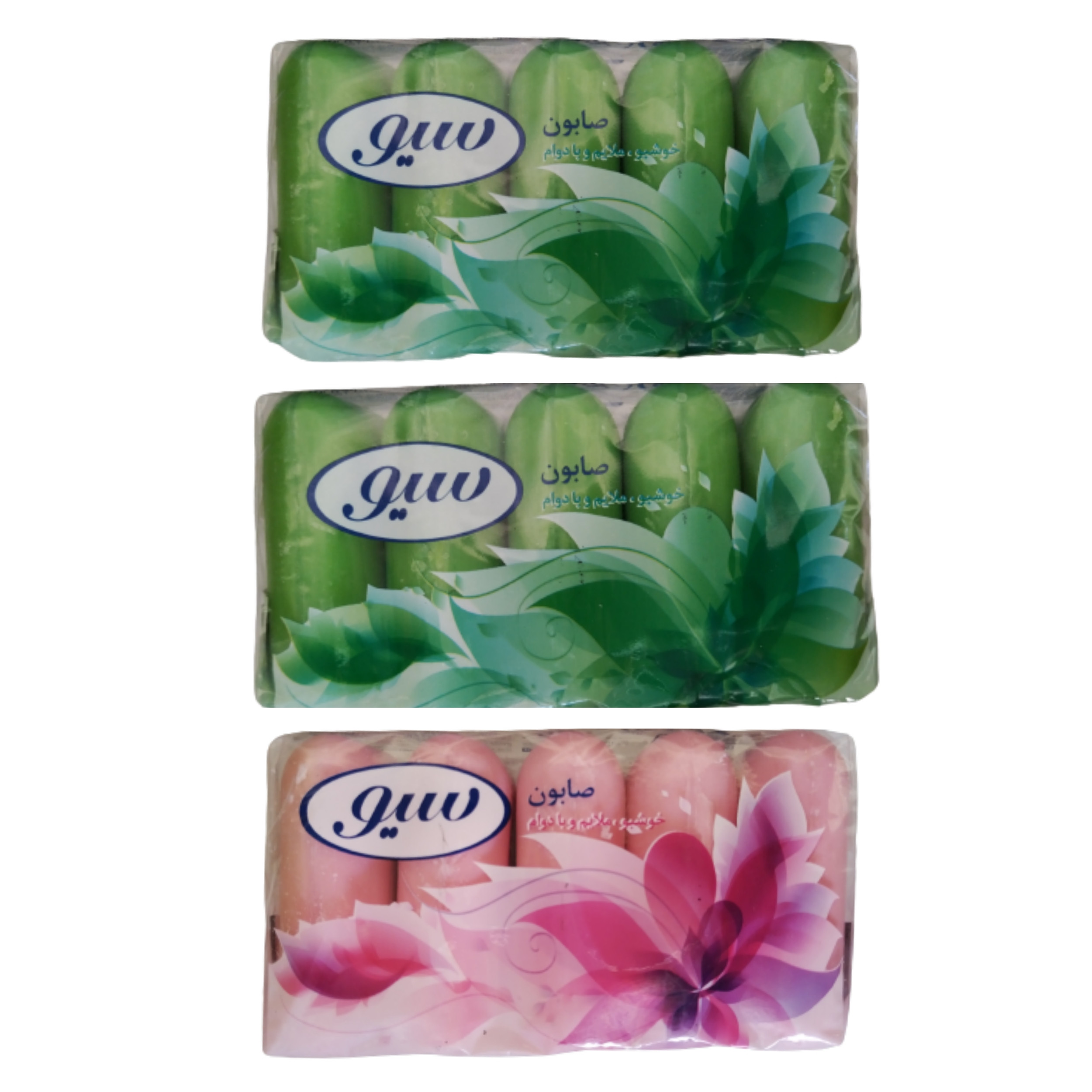 صابون شستشو سیو مدل GGR وزن 75 گرم بسته 3 عددی