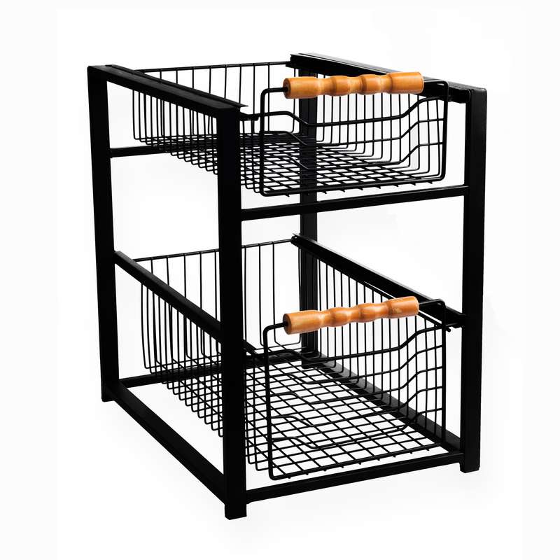 سبد سیب زمینی و پیاز آس مدل کشویی تو کابینتی  کد 7253