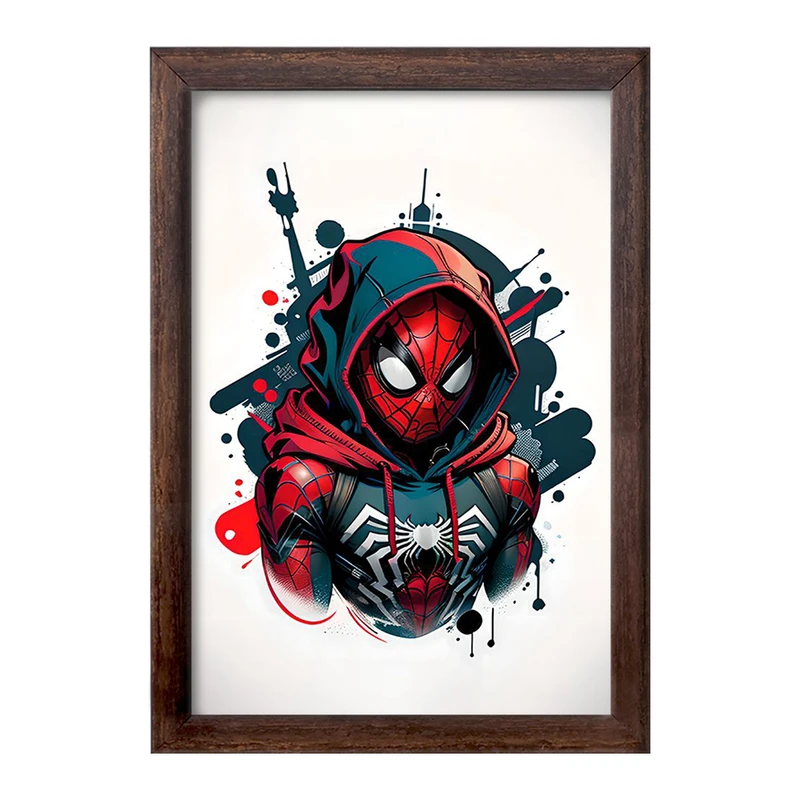 تابلو خندالو طرح مرد عنکبوتی (Spider Man) کد F2960