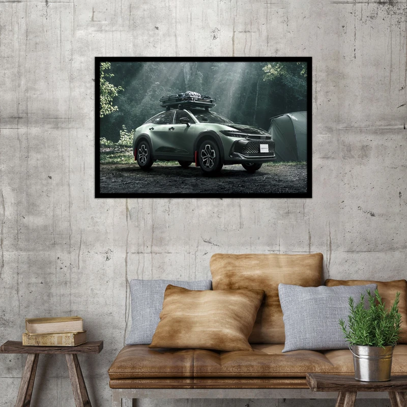 تابلو بکلیت طرح ماشین اسپرت مدل B-bu1428