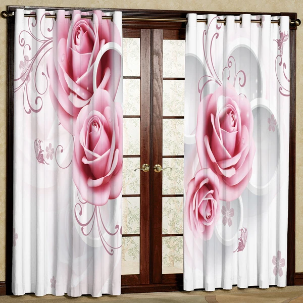 پرده مدل چاپی هازان پانچی کد 308 سایز 200x140 سانتی متر