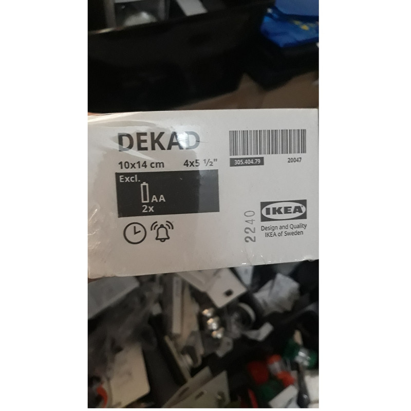 ساعت رومیزی ایکیا مدل DEKAD کد 404