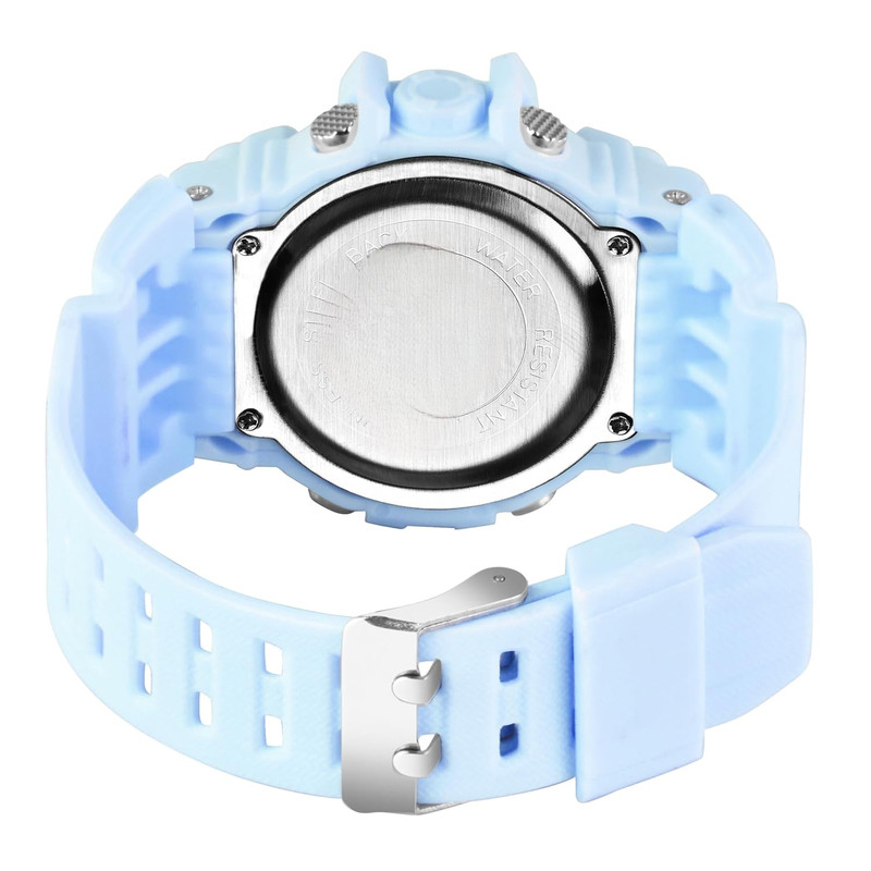 ساعت مچی دیجیتال مدل تک زمانه بند پیو کرنومتر دار کد a1