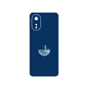 MAHOOT Minimal Gardener Astronaut Cover Sticker for Oppo A38