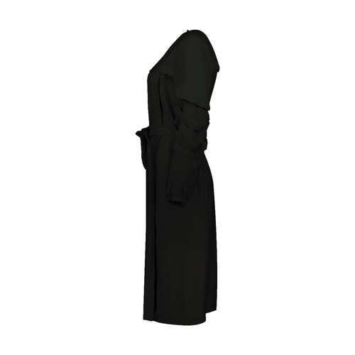 مانتو زنانه کد BB9902 رنگ مشکی