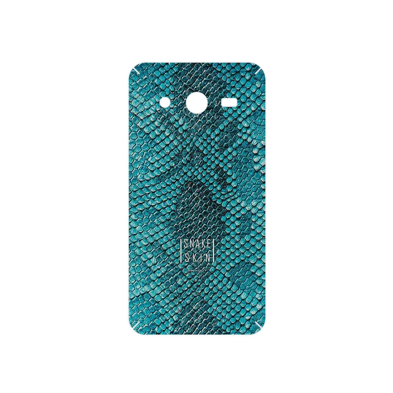 برچسب پوششی ماهوت مدل Blue Snake Skin مناسب برای گوشی موبایل سامسونگ Galaxy Core 2