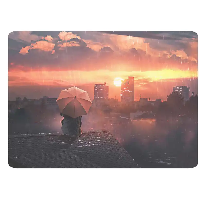 ماوس پد طرح باران کد B229