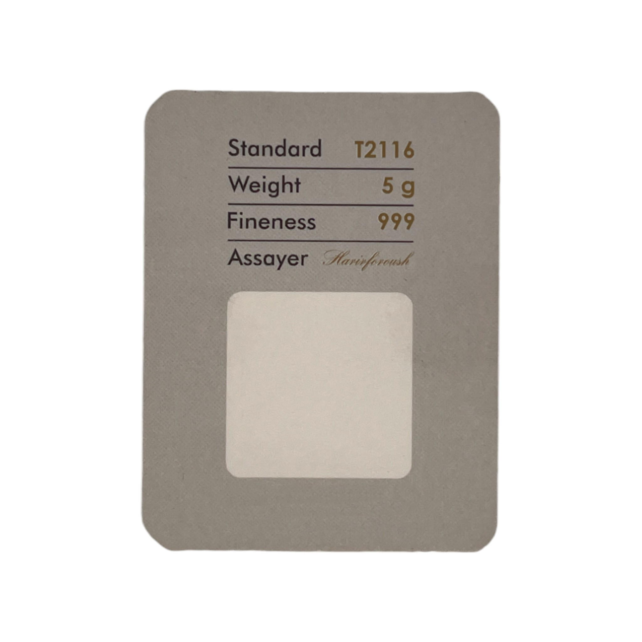 شمش طلا 24 عیار مدوپد مدل اقلیما کد eg5-4 بسته 4 عددی