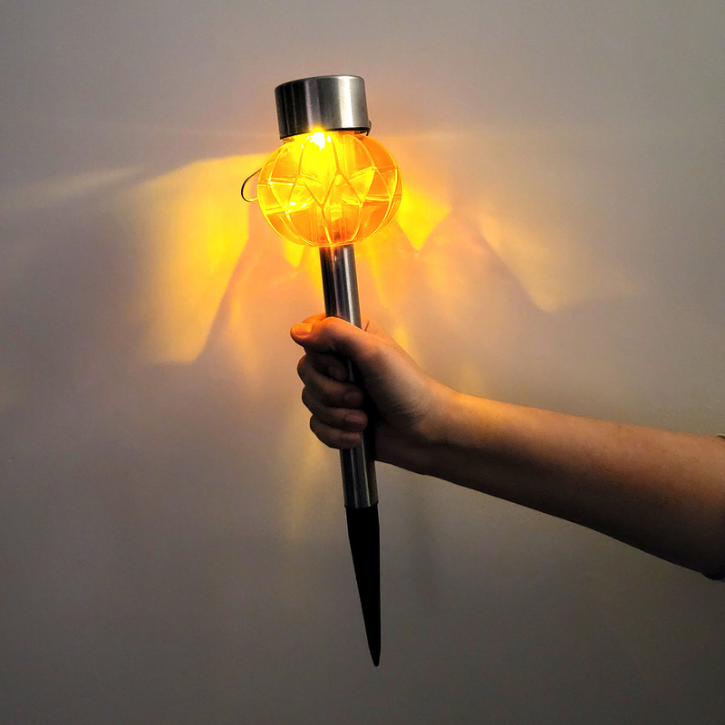 چراغ خورشیدی مدل رنگی توپی