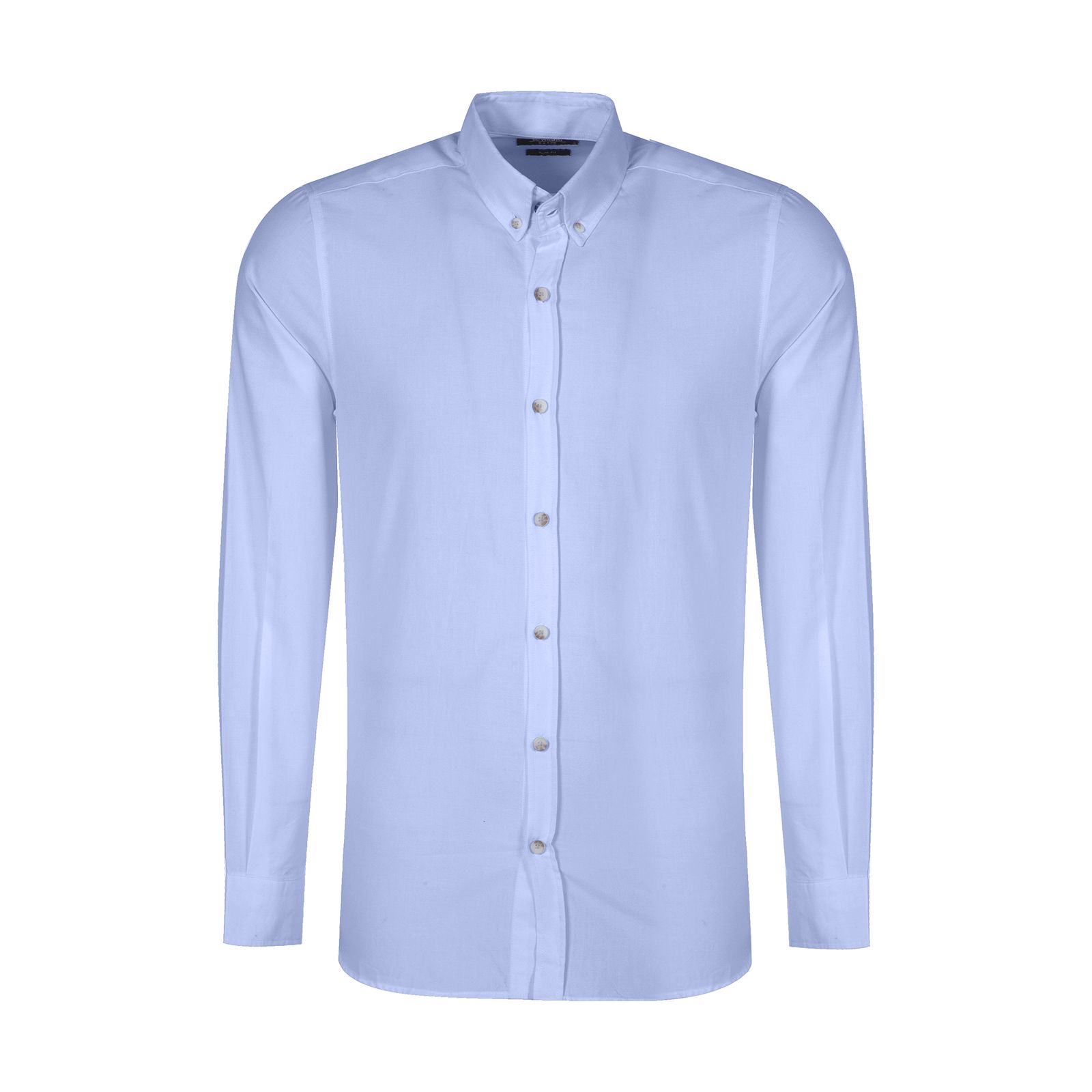 پیراهن آستین بلند مردانه ال سی وایکیکی مدل 0SA013Z8-CV4-BLUE -  - 1