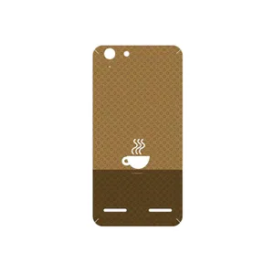 MAHOOT Minimal Cup of Coffee Icon Cover Sticker for Lenovo Vibe K5 Plus