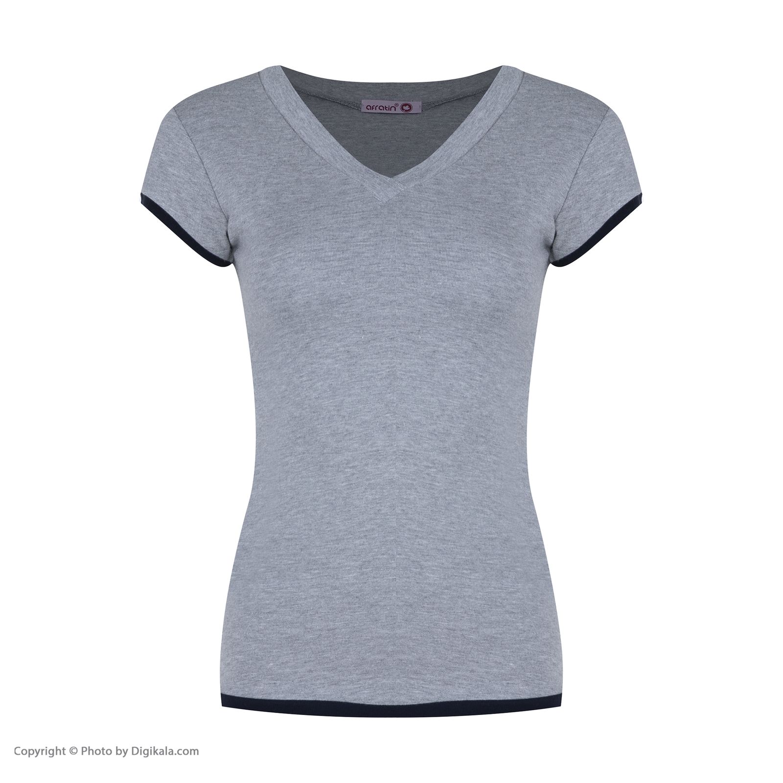 تی شرت زنانه افراتین کد 2556 رنگ طوسی -  - 2