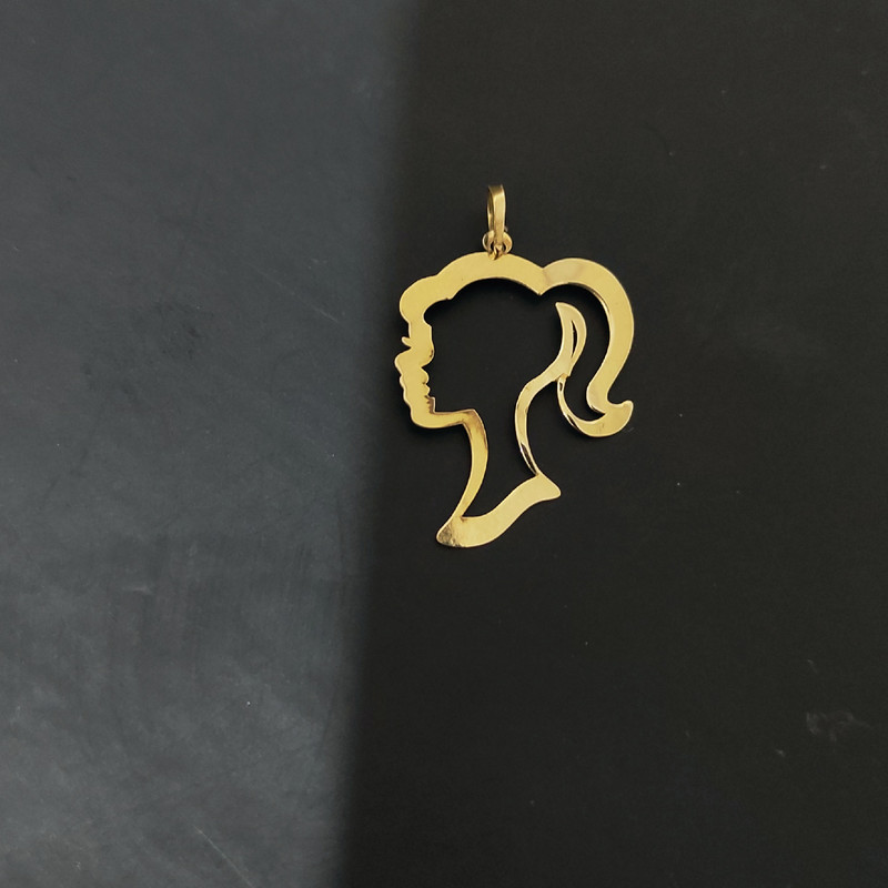 آویز گردنبند طلا 18 عیار دخترانه مدل دختر آویز گردنبند طلا 18 عیار دخترانه مدل دختر