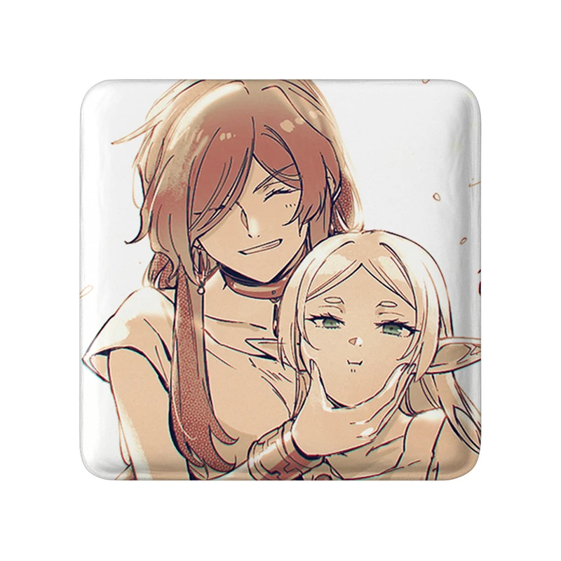 پیکسل خندالو طرح فریرن و فلامه انیمه فریرن مدل مربعی کد 33843