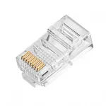 سوکت شبکه CAT6 مدل RJ45 بسته 100 عددی