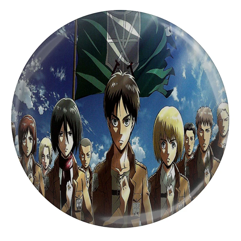 پیکسل طرح انیمه مانگایی حمله به تایتان یگر آکرمن مدل S13994