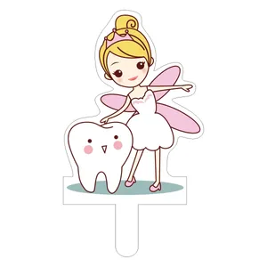 تاپر کیک مدل فرشته و دندان کد 30