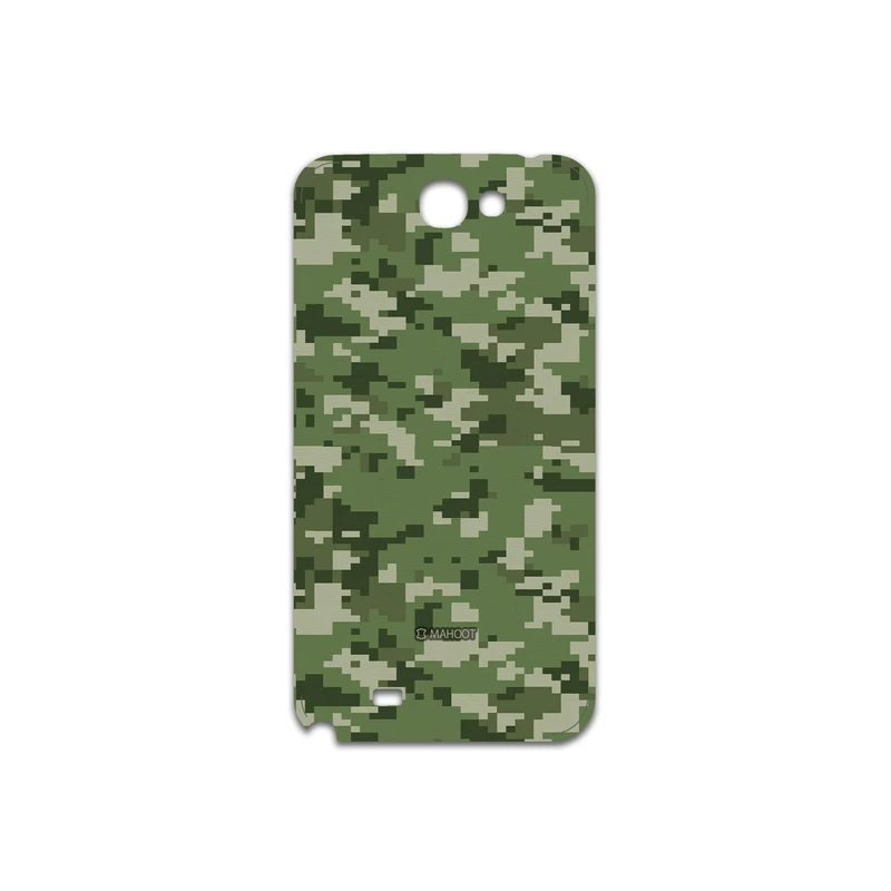 برچسب پوششی ماهوت مدل Army-Green-Pixel مناسب برای گوشی موبایل سامسونگ Galaxy Note 2