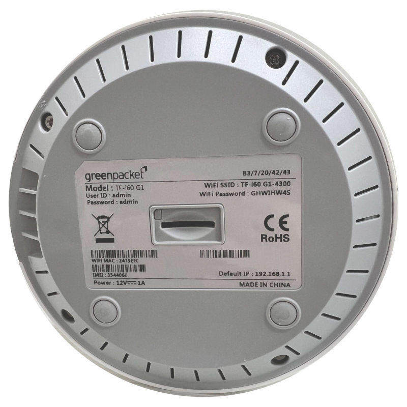 مودم 4G/TD-LTE مدل  مودم 4G/TD-LTE سپنتا مدل TF-i60 G1به همراه سیمکارت و 250 گیگابایت اینترنت سه ماهه