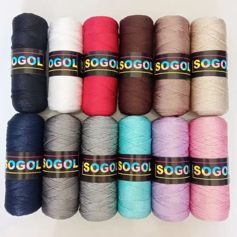 نخ مکرومه بافی سوگل مدل تک سوزنه