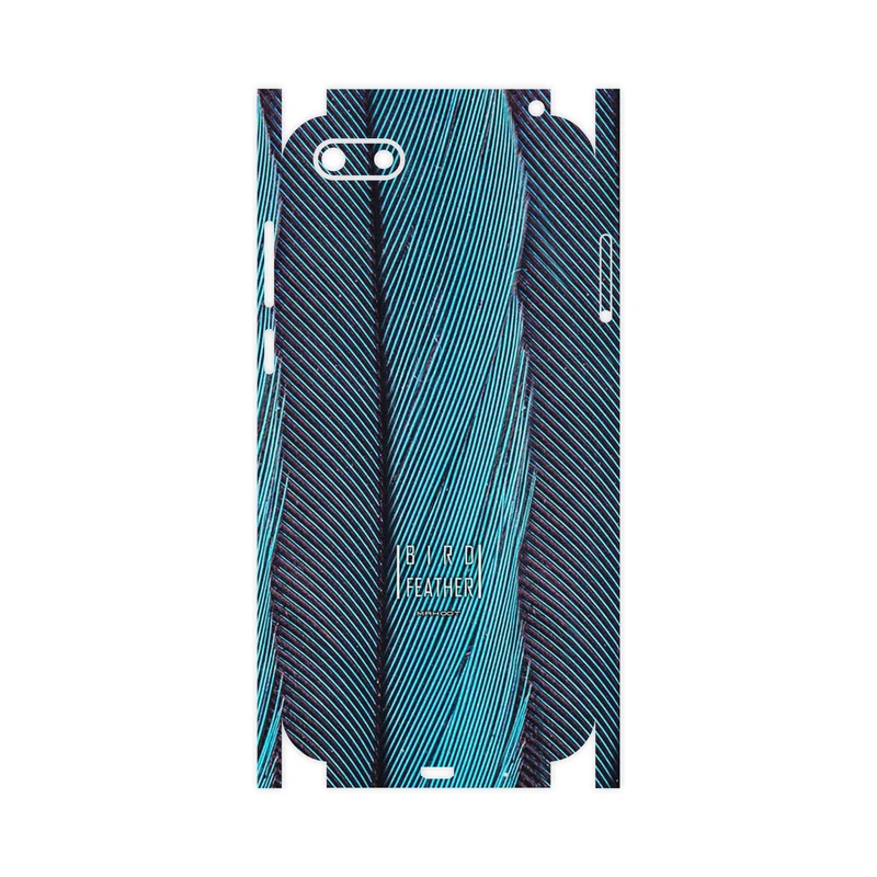 برچسب پوششی ماهوت مدل Turquoise feathers-FullSkin مناسب برای گوشی موبایل هوآوی Y5 Lite