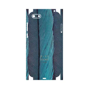 MAHOOT Turquoise feathers-FullSkin Cover Sticker for Huawei Y5 Lite