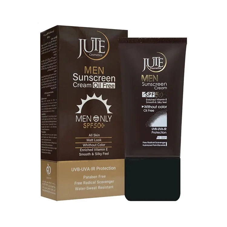 کرم ضد آفتاب بی‌رنگ دست و بدن آقایان ژوت SPF 50 مدل ML ‌محافظ UVA UVB مناسب برای انواع پوست حجم 40 میلی‌لیتر