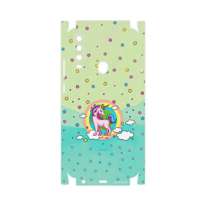 برچسب پوششی ماهوت مدل Rainbow unicorn adventure-FullSkin مناسب برای گوشی موبایل جی ال ایکس Shahin 2